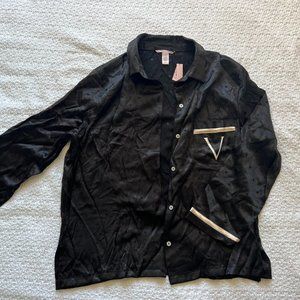 COPY - Victoria Secret Silk Pajama Top - Size L